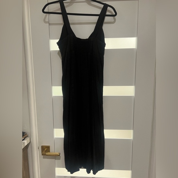 Splendid Dahlia Black button down maternity dress in size small - Picture 6 of 10